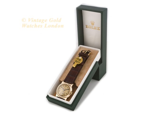 Rare Rolex Model Ref.2467 9ct Pink Gold 1938 (25)