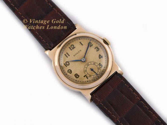 Rare Rolex Model Ref.2467 9ct Pink Gold 1938 (15)