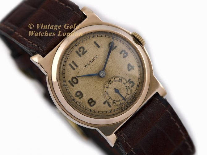 Rare Rolex Model Ref.2467 9ct Pink Gold 1938 (3)