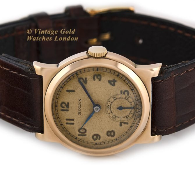Rare Rolex Model Ref.2467 9ct Pink Gold 1938 (27)