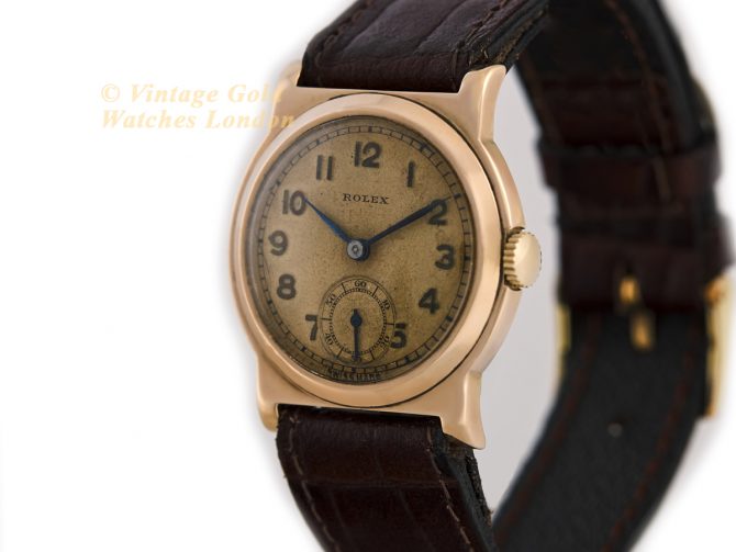 Rare Rolex Model Ref.2467 9ct Pink Gold 1938 (9)