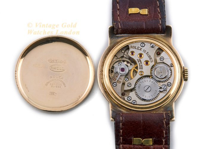 Rare Rolex Model Ref.2467 9ct Pink Gold 1938 (23)