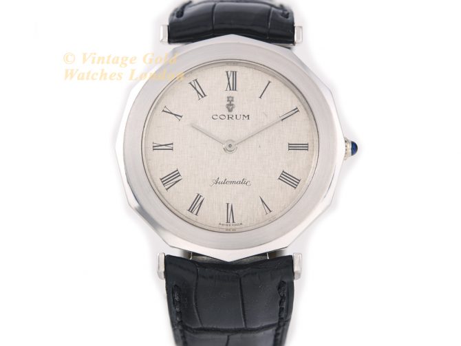 Corum Automatic Cal.37 18ct White Gold c1978 (7)