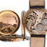 Rolex Rolco Officers Watch 9ct Pink Gold 1926 mobile navigation (38)