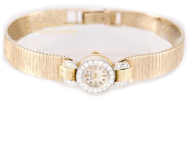 Ladies Jaeger-LeCoultre Cal.426 14ct c1955 (7)