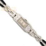 Ladies Chaumet et Cie Platinum & Diamonds Cocktail Watch Cal.557 c1920 mobile navigation (8)