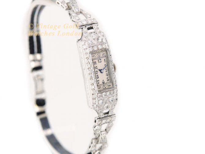 Ladies Chaumet et Cie Platinum & Diamonds Cocktail Watch Cal.557 c1920 (3)