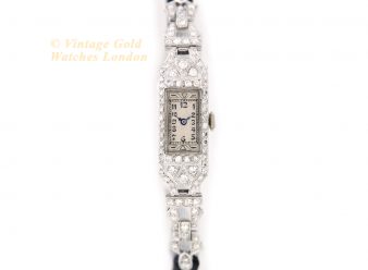 Ladies Chaumet et Cie Platinum & Diamonds Cocktail Watch Cal.557 c1920