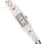 Ladies Chaumet et Cie Platinum & Diamonds Cocktail Watch Cal.557 c1920 mobile navigation (1)