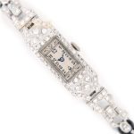 Ladies Chaumet et Cie Platinum & Diamonds Cocktail Watch Cal.557 c1920 mobile navigation (15)