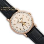 Omega Cosmic Triple Date Moonphase Cal.27 DL PC 18ct Pink Gold 1946 mobile navigation (8)