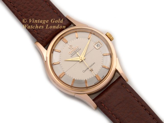 Omega Constellation Pie-Pan Model Ref.14393/4 18ct Pink Gold 1961 (8)