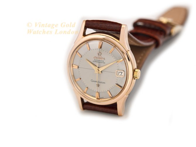 Omega Constellation Pie-Pan Model Ref.14393/4 18ct Pink Gold 1961 (6)