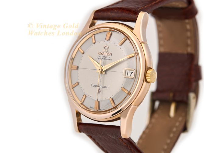 Omega Constellation Pie-Pan Model Ref.14393/4 18ct Pink Gold 1961 (5)