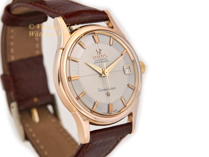 Omega Constellation Pie-Pan Model Ref.14393/4 18ct Pink Gold 1961 (3)