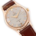 Omega Constellation Pie-Pan Model Ref.14393/4 18ct Pink Gold 1961 mobile navigation (1)