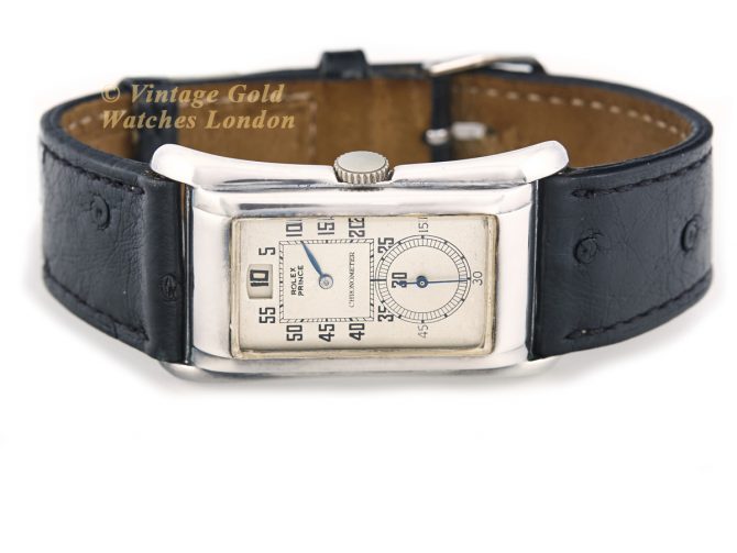 Rolex Prince Jump Hour Chronometer 925 Sterling Silver 1930 (7)