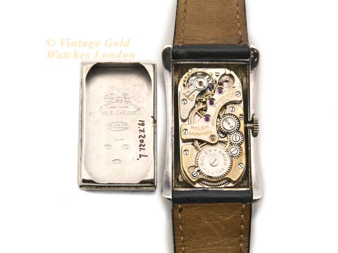 Rolex Prince Jump Hour Chronometer 925 Sterling Silver 1930 (12)