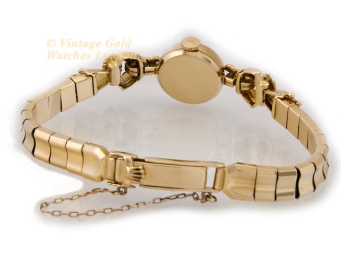 Ladies Rolex Precision Cal.250 18ct c1961 on 18ct Bracelet (11)