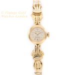 Ladies Rolex Precision Cal.250 18ct c1961 on 18ct Bracelet mobile navigation (4)