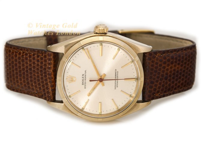 Rolex Oyster Perpetual Model Ref.1003 9ct 1957 Thunderbird Bezel (7)