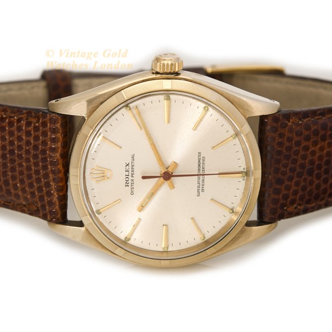 Rolex Oyster Perpetual Model Ref.1003 9ct 1957 Thunderbird Bezel (14)