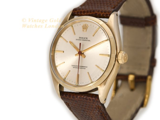 Rolex Oyster Perpetual Model Ref.1003 9ct 1957 Thunderbird Bezel (5)