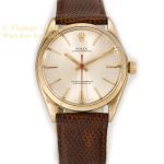Rolex Oyster Perpetual Model Ref.1003 9ct 1957 Thunderbird Bezel mobile navigation (4)