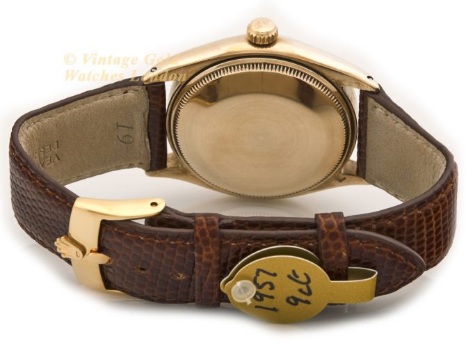 Rolex Oyster Perpetual Model Ref.1003 9ct 1957 Thunderbird Bezel (11)