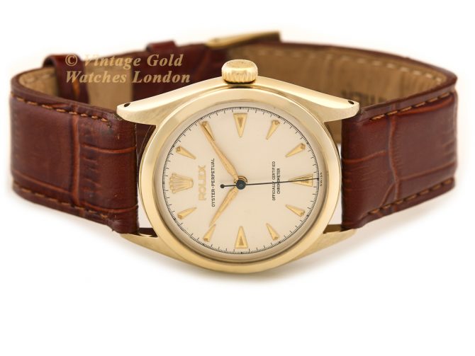 Rolex Oyster Perpetual Model Ref.6084 10ct 1952 (7)