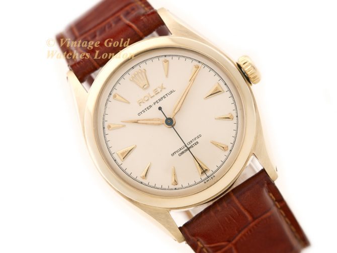 Rolex Oyster Perpetual Model Ref.6084 10ct 1952 (1)