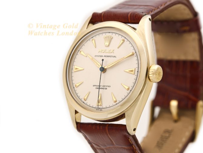 Rolex Oyster Perpetual Model Ref.6084 10ct 1952 (5)