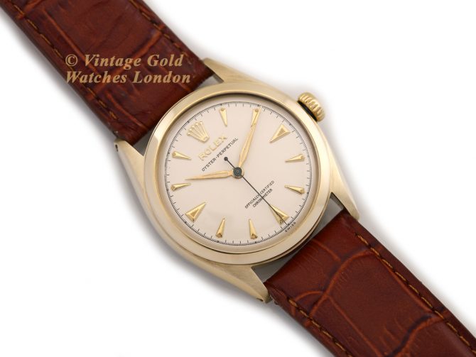 Rolex Oyster Perpetual Model Ref.6084 10ct 1952 (8)