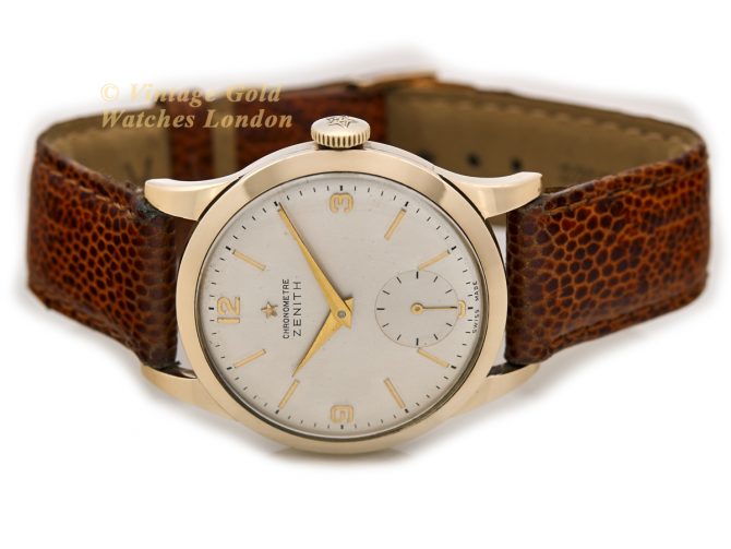 Zenith Chronometre Cal.135 9ct 1957 (7)