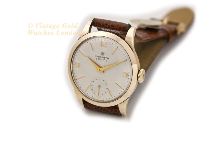 Zenith Chronometre Cal.135 9ct 1957 (6)