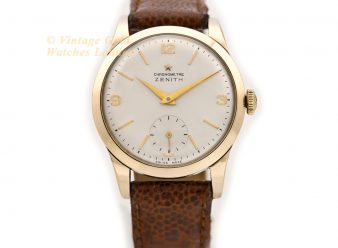 Zenith Chronometre Cal.135 9ct 1957