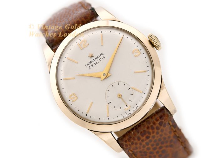 Zenith Chronometre Cal.135 9ct 1957 (1)