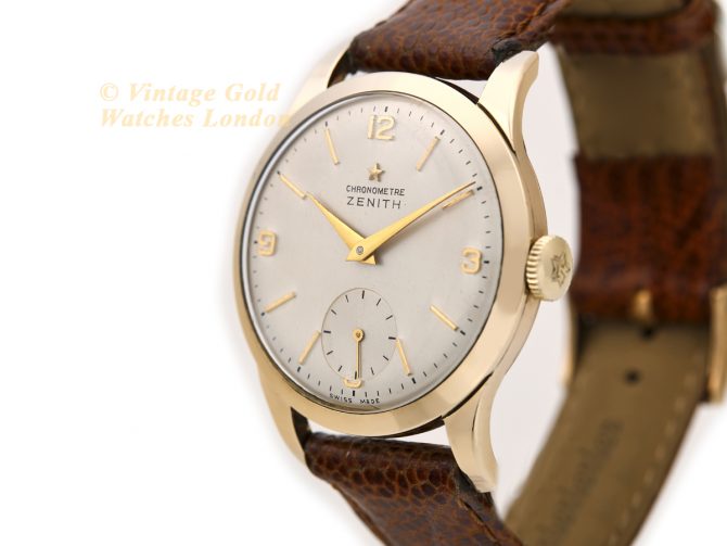 Zenith Chronometre Cal.135 9ct 1957 (5)