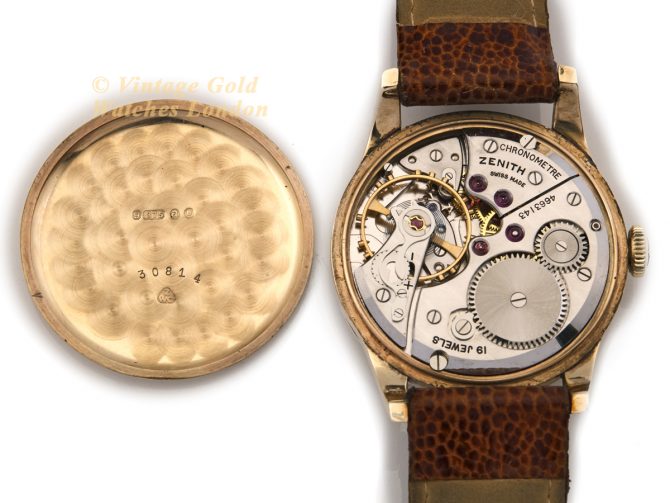 Zenith Chronometre Cal.135 9ct 1957 (12)