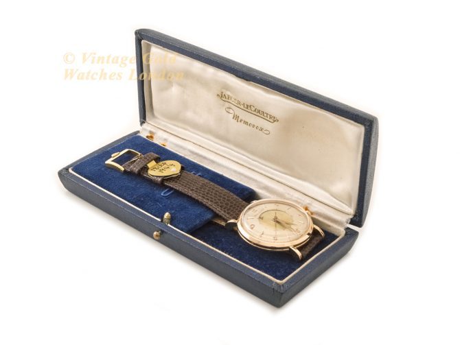 Jaeger-LeCoultre Memovox Cal.P489/1 18ct Pink Gold 1951 1st Edition! (13)
