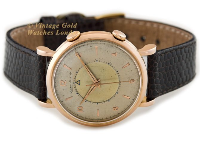 Jaeger-LeCoultre Memovox Cal.P489/1 18ct Pink Gold 1951 1st Edition! (7)