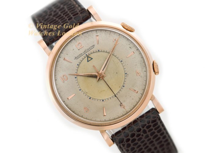 Jaeger-LeCoultre Memovox Cal.P489/1 18ct Pink Gold 1951 1st Edition! (1)