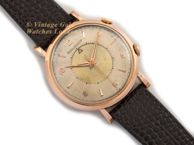 Jaeger-LeCoultre Memovox Cal.P489/1 18ct Pink Gold 1951 1st Edition! (8)