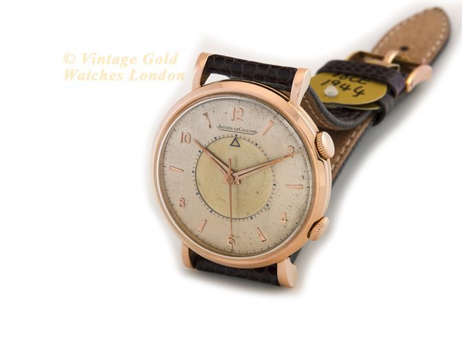 Jaeger-LeCoultre Memovox Cal.P489/1 18ct Pink Gold 1951 1st Edition! (6)