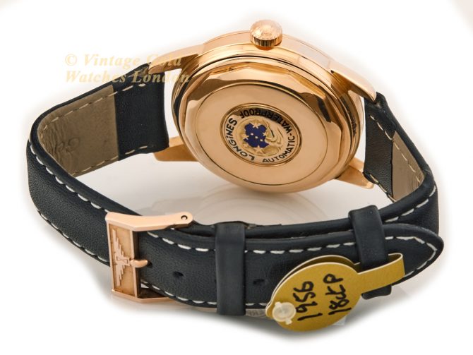 Longines Conquest Cal.19AS 18ct Pink Gold 1956 (11)