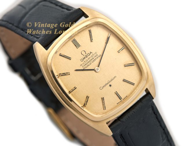 Omega Constellation Tonneau Cal.712 18ct 1965 (2)