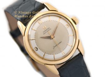 Omega Seamaster Cal.501 18ct 1958 - hover