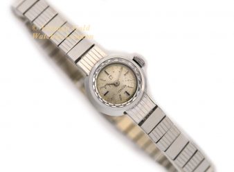 OM1435 Omega Ladies 9ct White Gold 1 WM