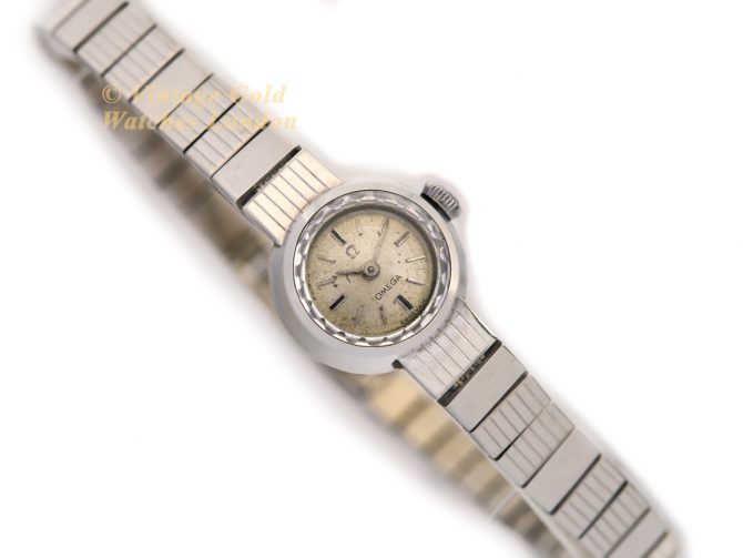 Ladies Omega Cal.580 9ct White Gold 1961 (2)