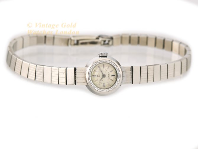 Ladies Omega Cal.580 9ct White Gold 1961 (7)